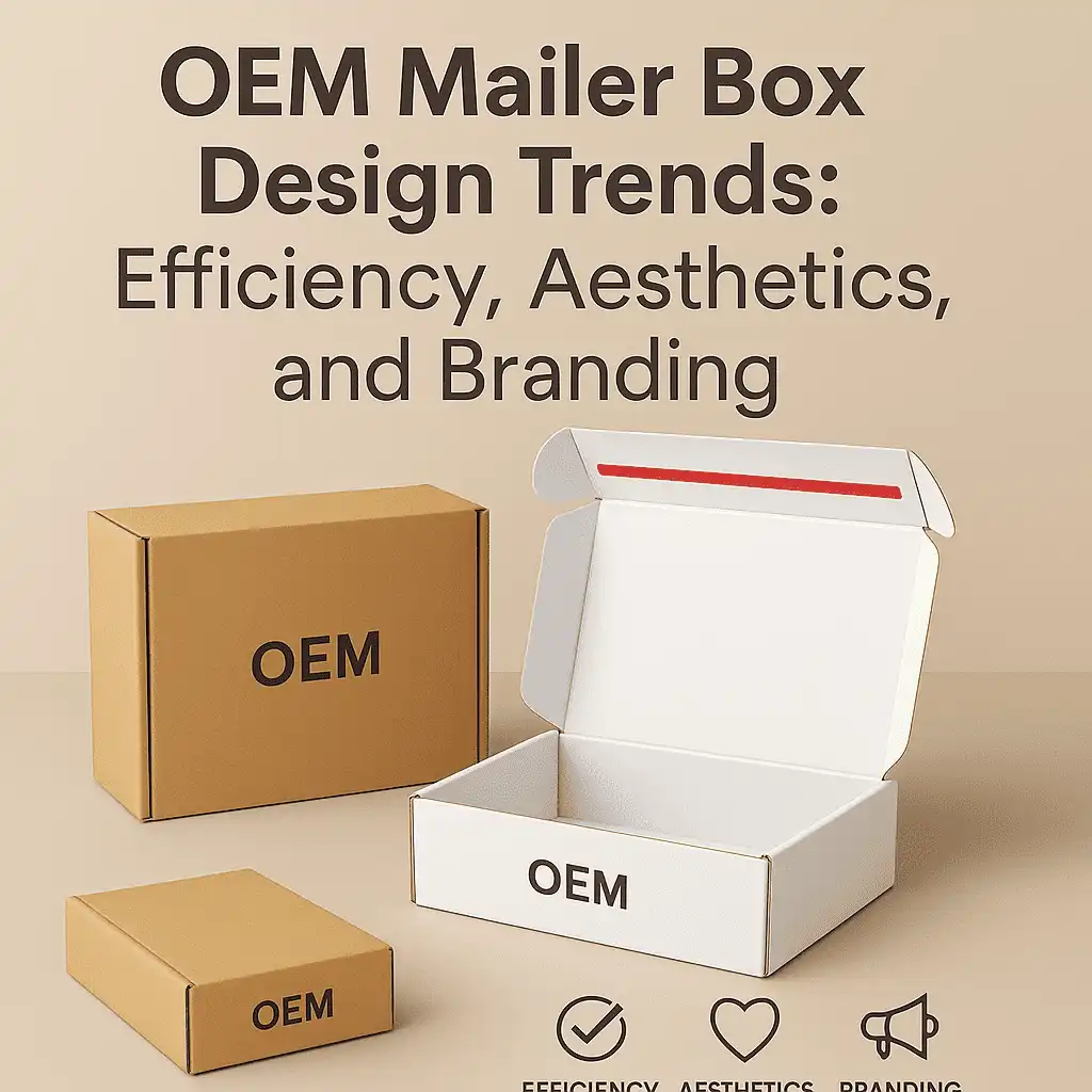 OEM Mailer Box Design Trends: Efficiency, Aesthetics, and Branding